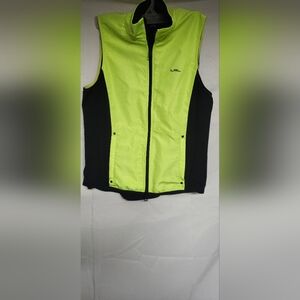 Ralph Lauren Black and Neon Green Athletic Vest